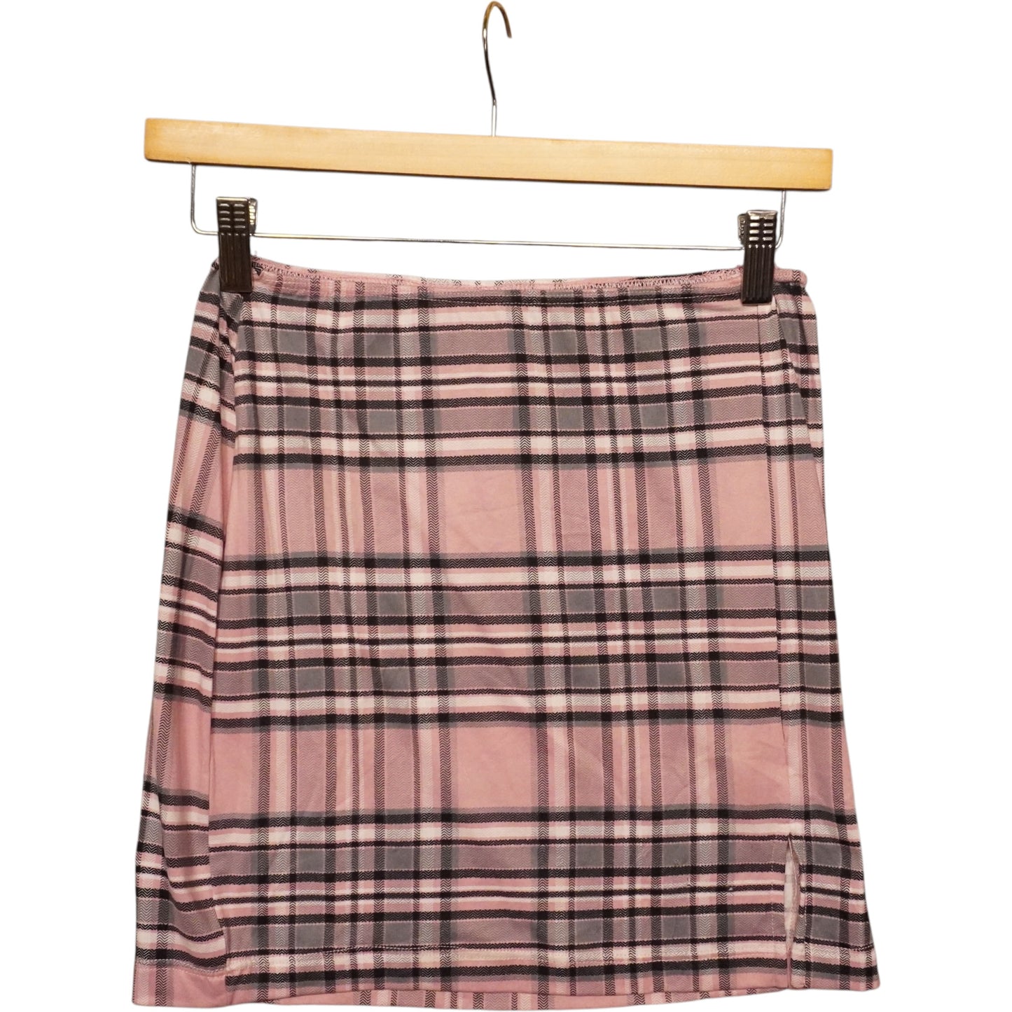 Just Polly Plaid Skirt (24)