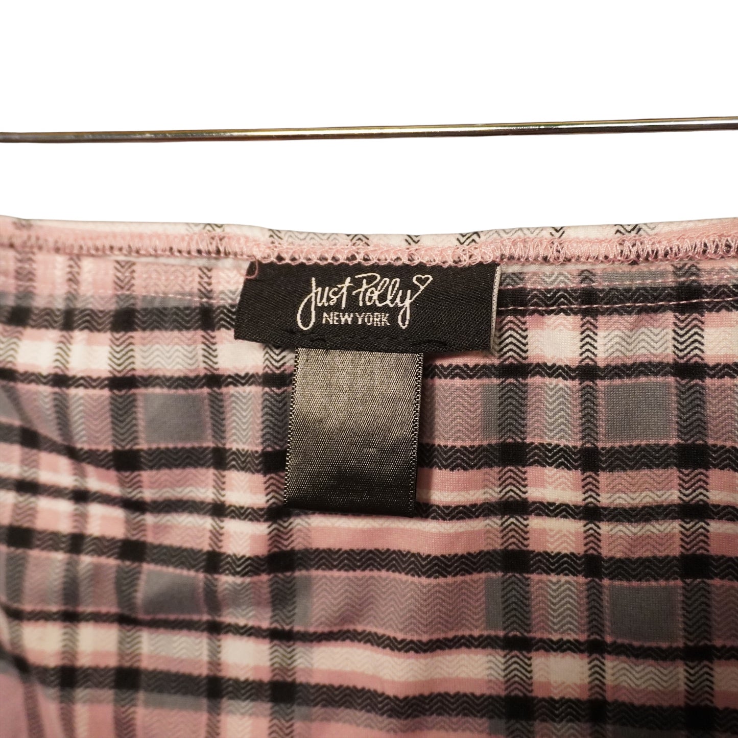 Just Polly Plaid Skirt (24)