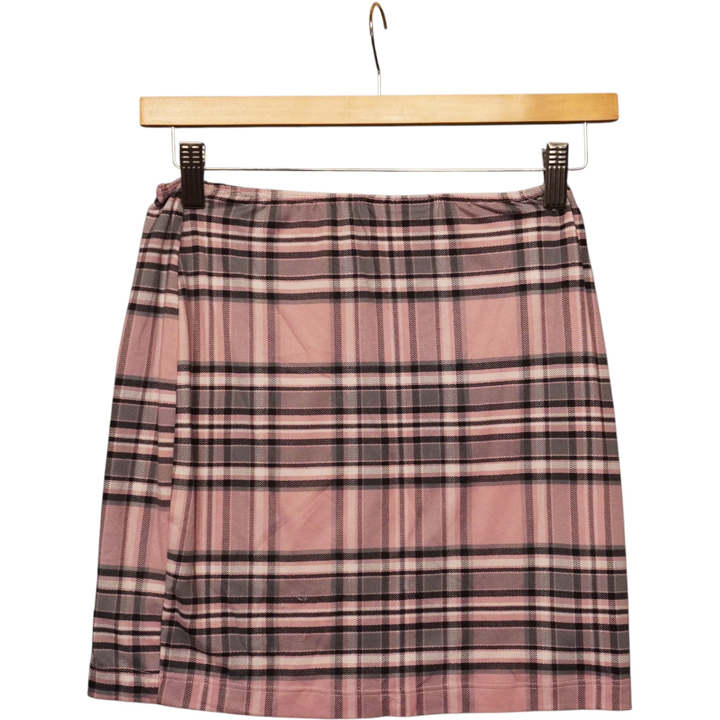 Just Polly Plaid Skirt (24)