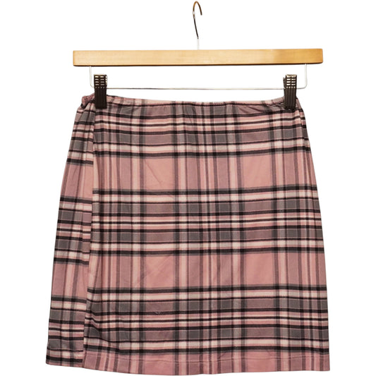 Just Polly Plaid Skirt (24)