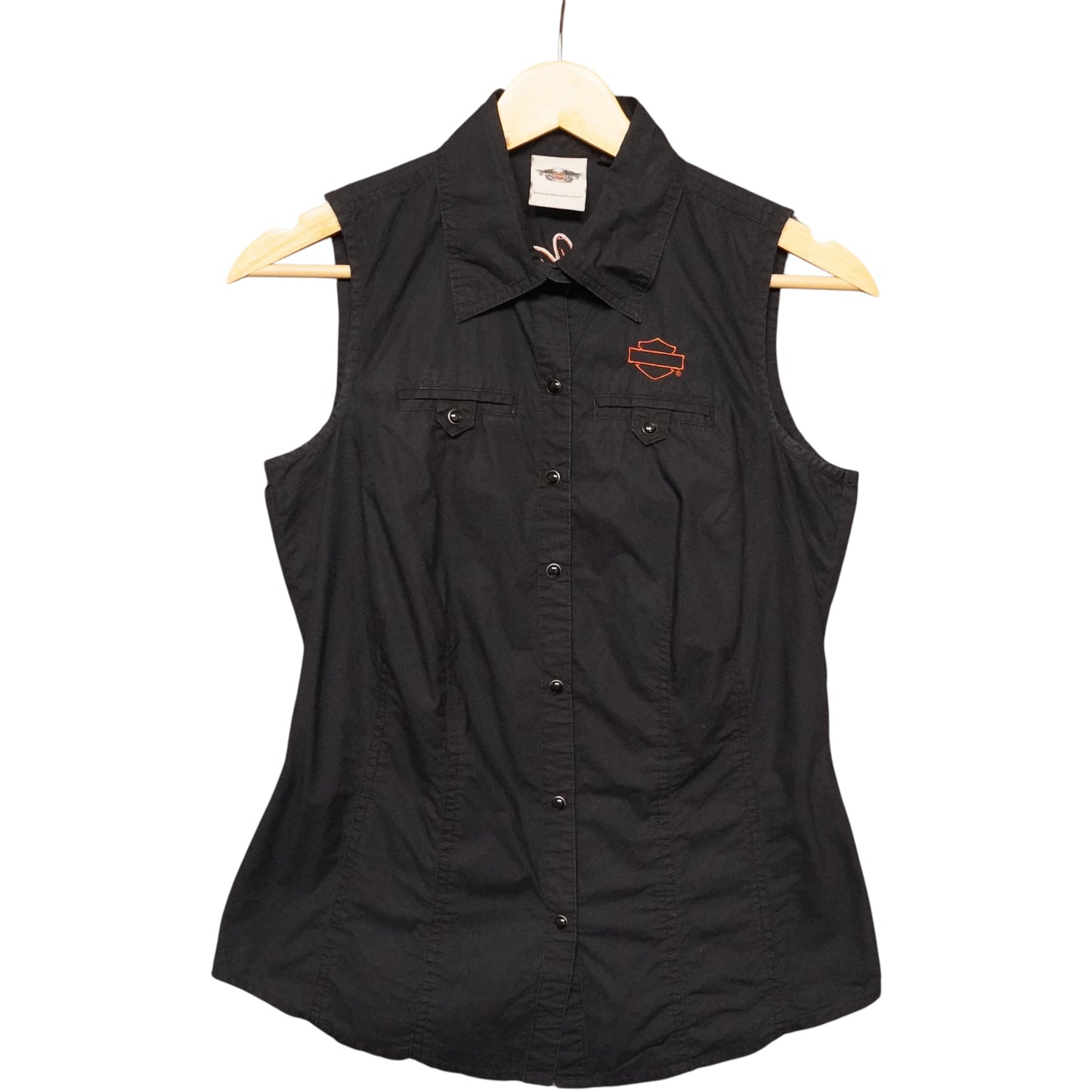 Harley Button Muscle Shirt (XS)