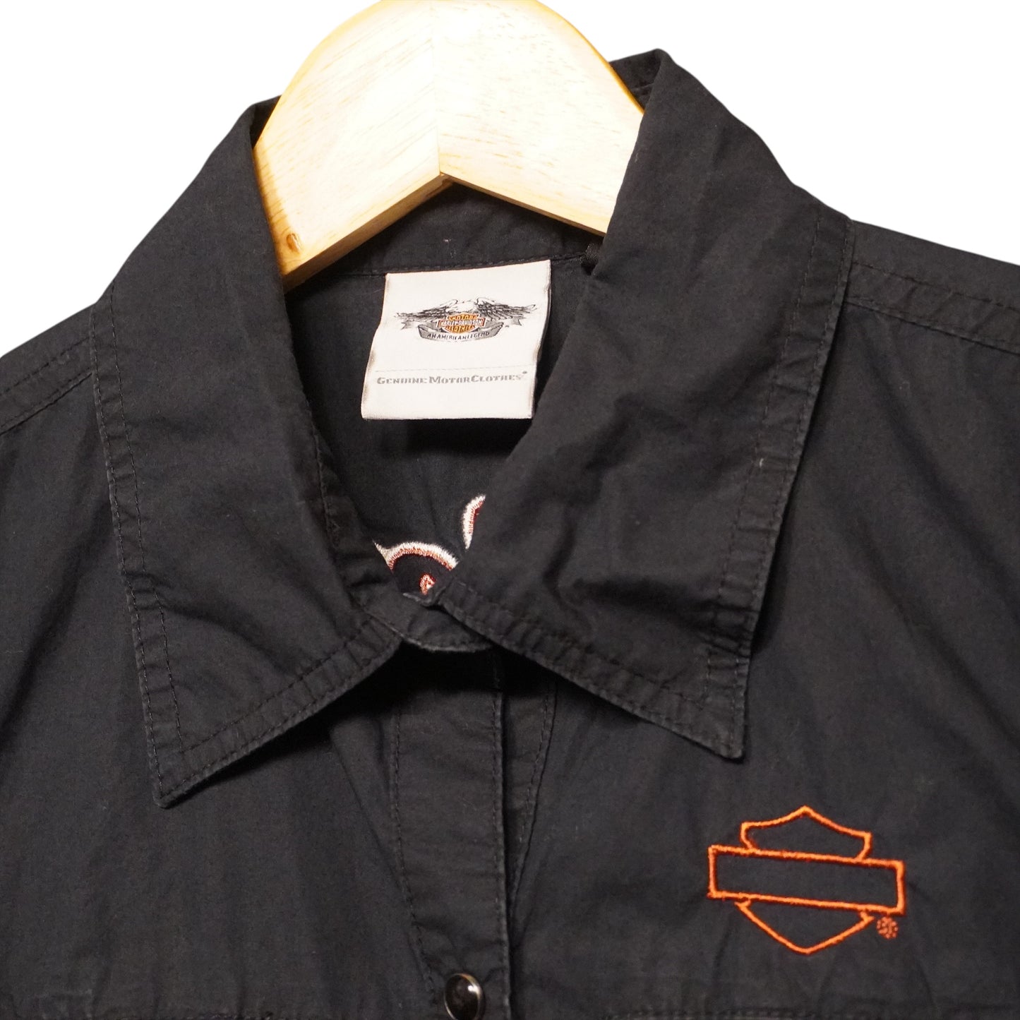 Harley Button Muscle Shirt (XS)