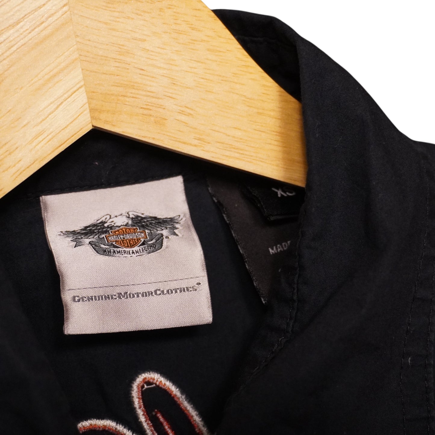Harley Button Muscle Shirt (XS)