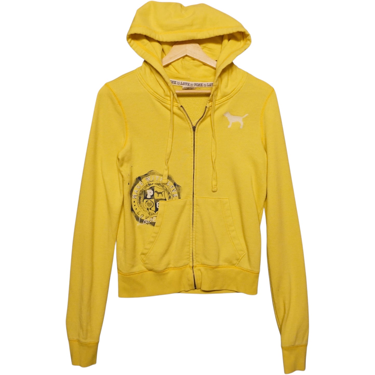 PINK Paint Zip Jacket (S)
