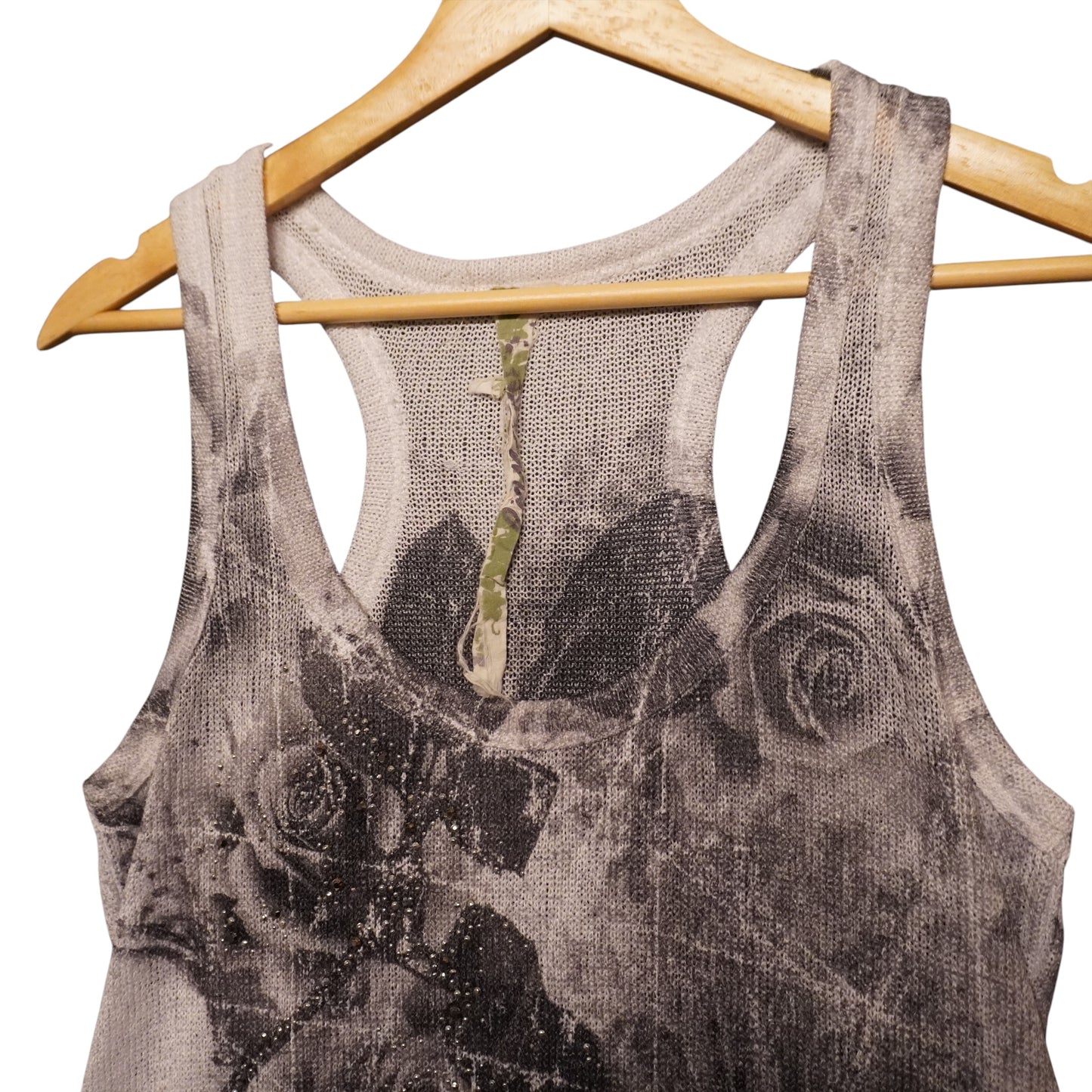 Y2K Tight Nit Long Tank (M/L)