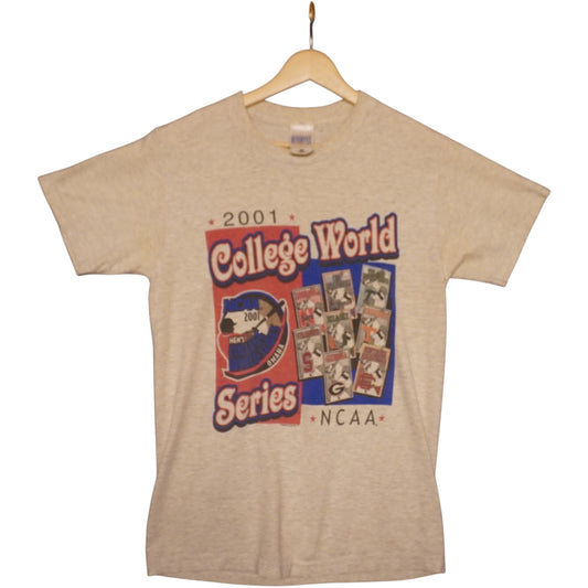 2001 NCAA College World Tee (S)