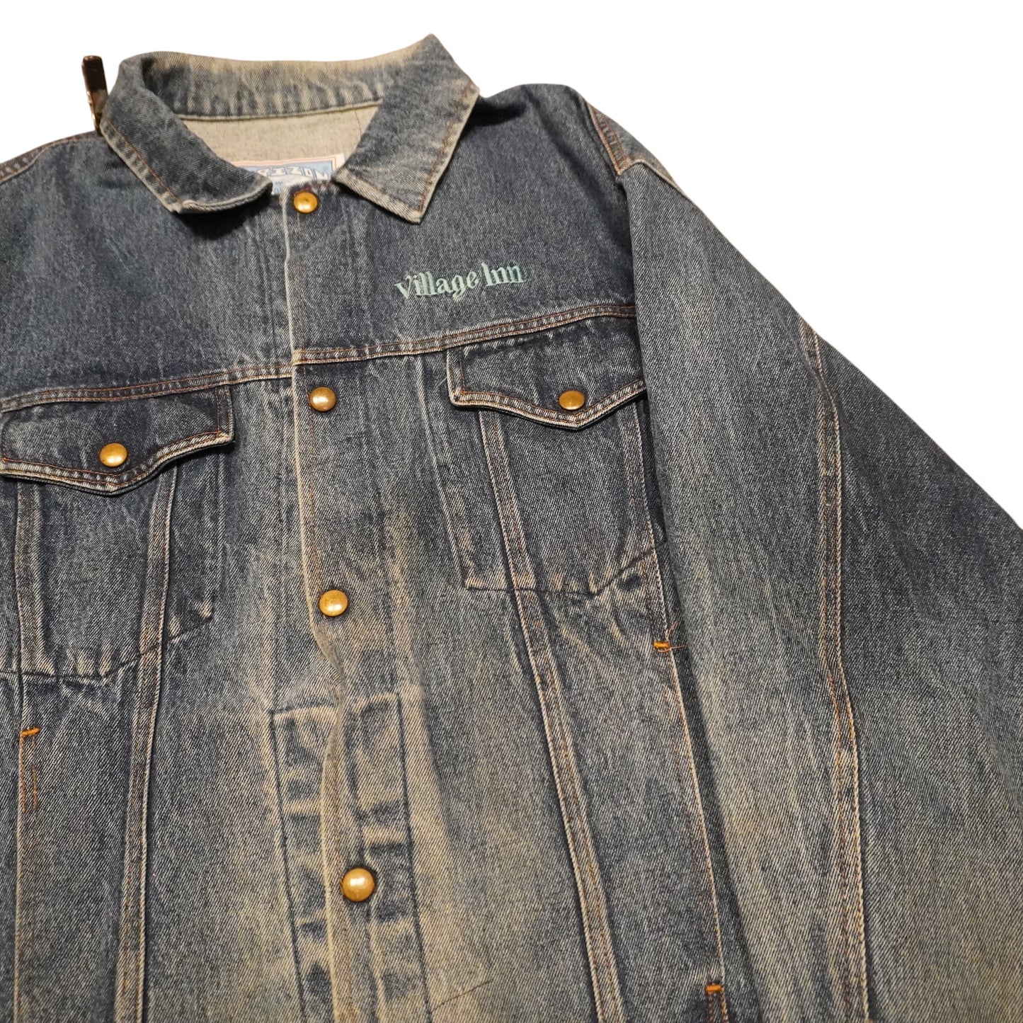 Vintage Horizon Denim Jacket (XL)