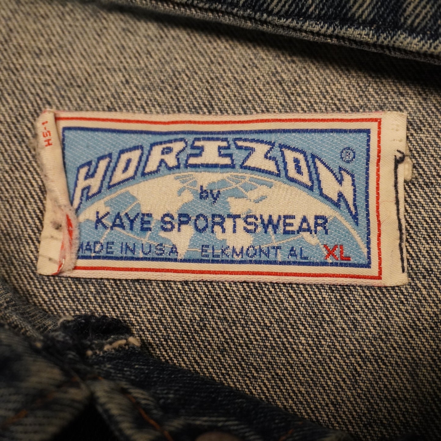Vintage Horizon Denim Jacket (XL)