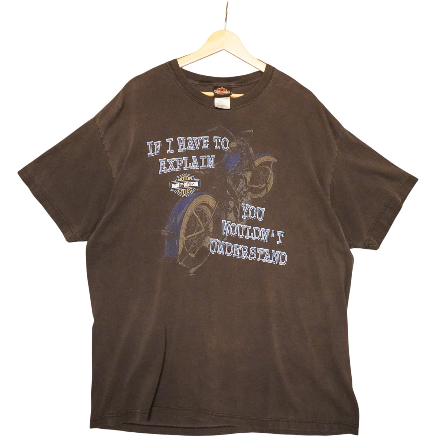 Vintage Staten Island Harley Tee (XL)
