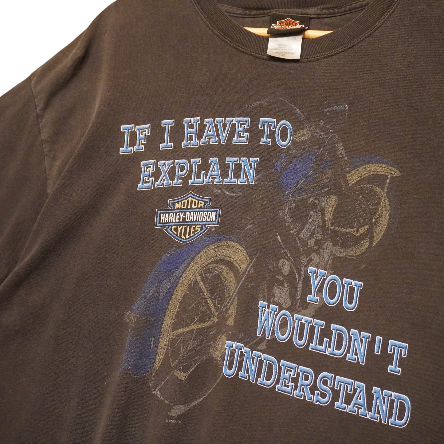 Vintage Staten Island Harley Tee (XL)
