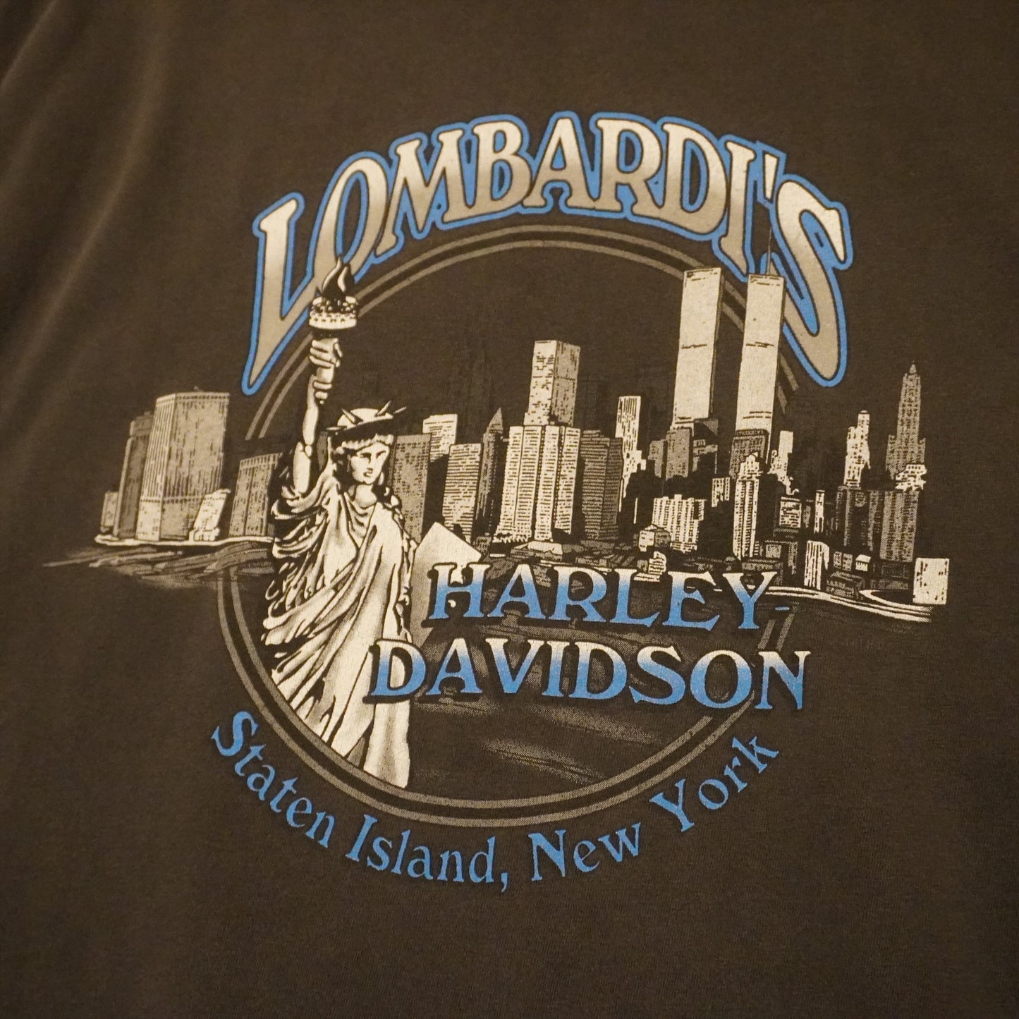 Vintage Staten Island Harley Tee (XL)