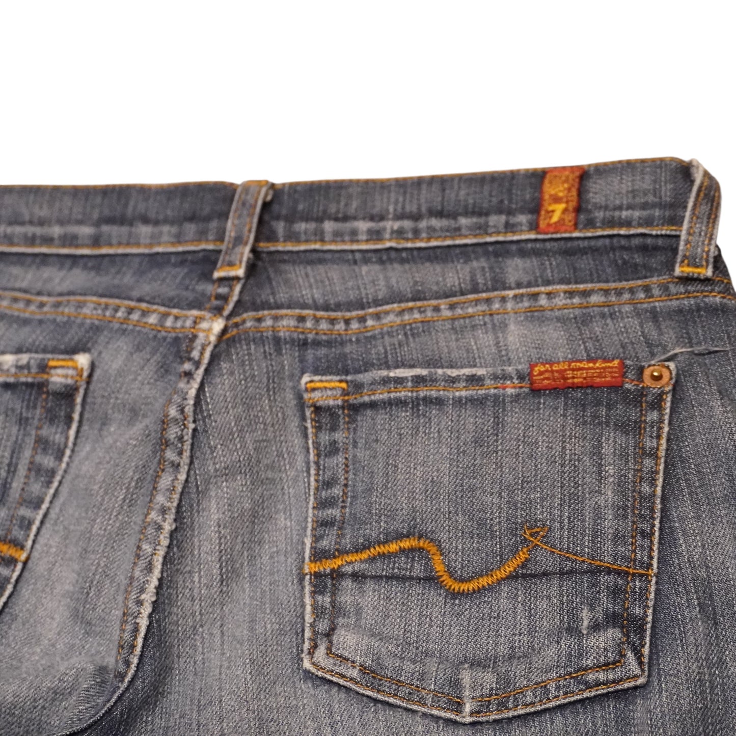 For All Mankind Washed Flaire Jeans (26)