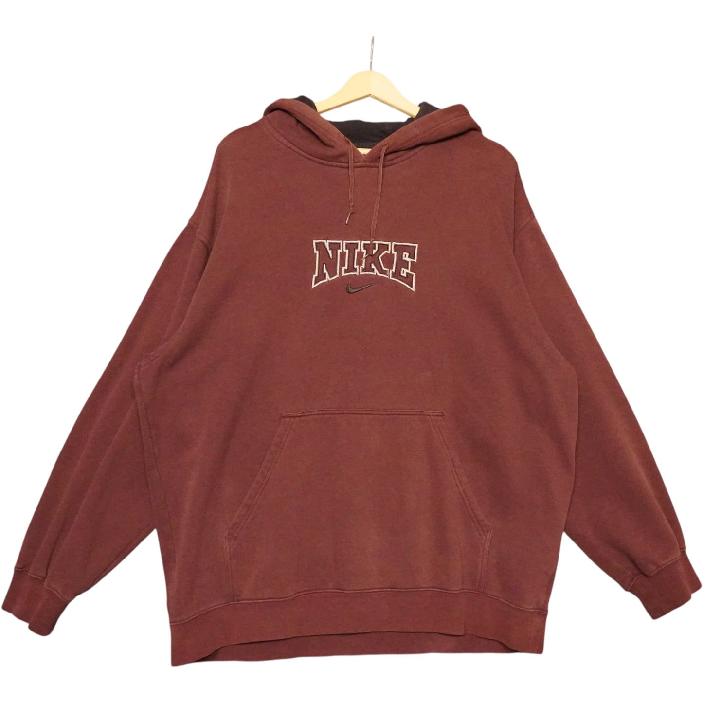 VTG Nike Center Check Hoodie (L)