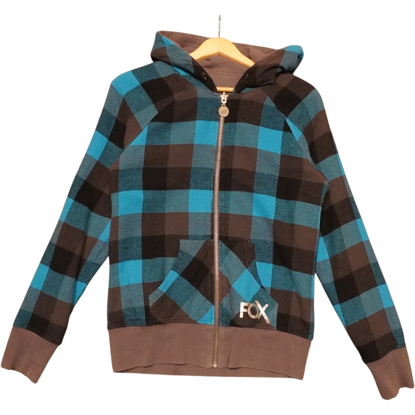 Y2K FOX Reversible Hoodie (S)
