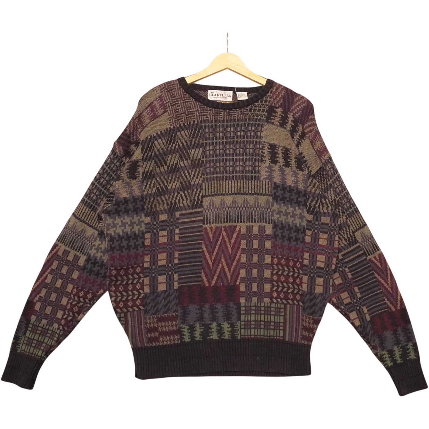 VTG Heartland Knitted Sweater (L)