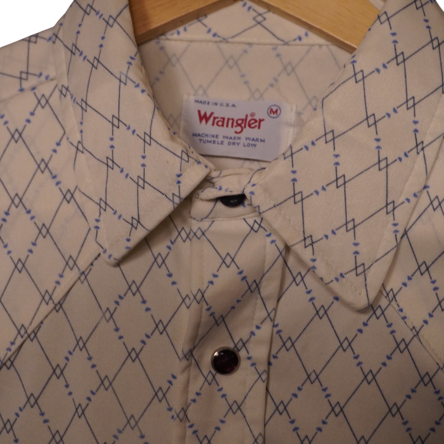 70s Wrangler Pearl Snap (M)