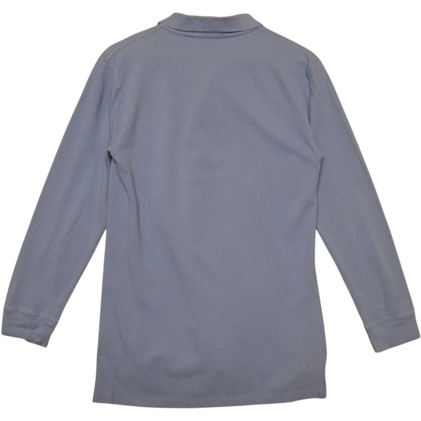 Yellow on Blue Polo Longsleeve (M)