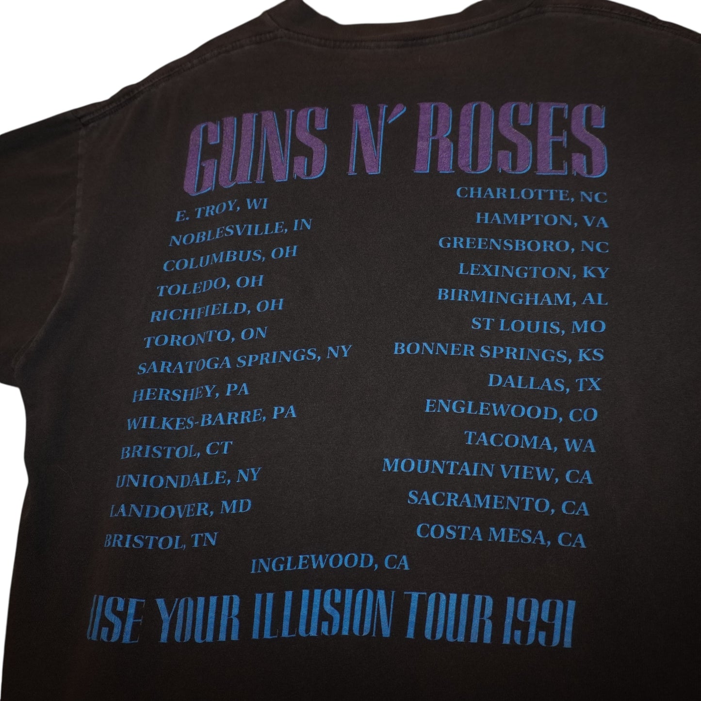 1991 Guns N' Roses Tour Tee (XL)