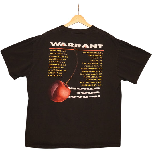 1990 Warrant Cherry Pie Tour Tee (XL)
