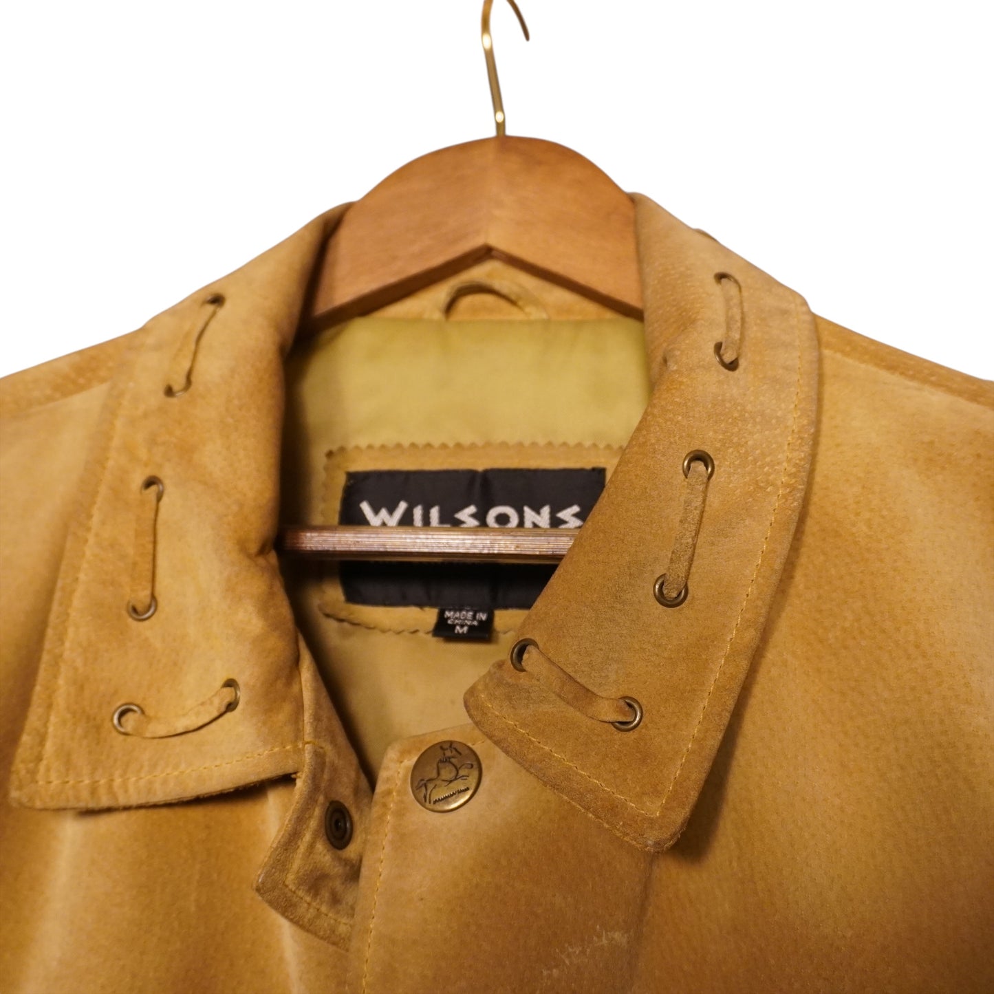 VTG Wilsons Leather Tassel Jacket (M)