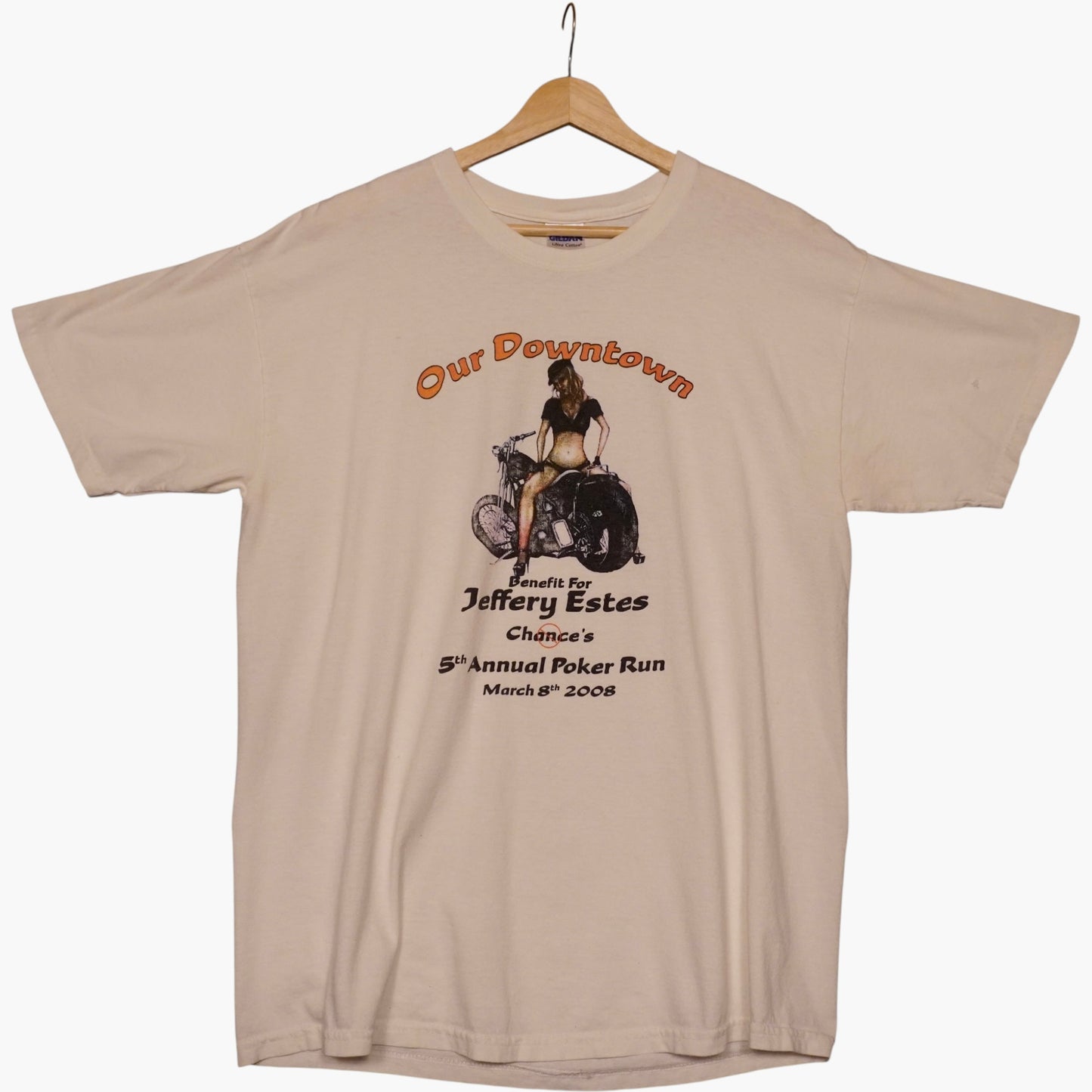 Poker Run Biker Tee (L)