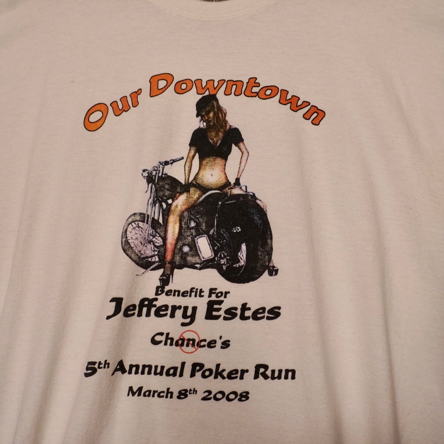 Poker Run Biker Tee (L)