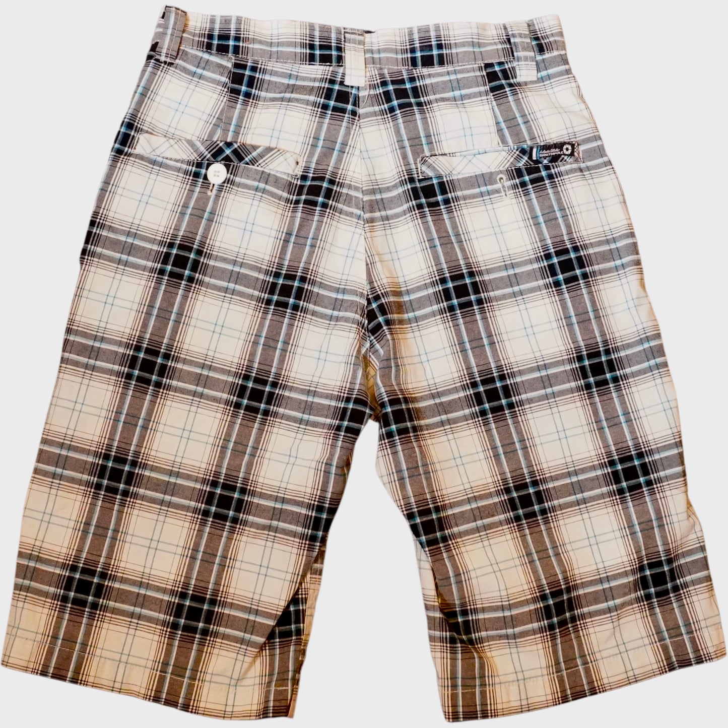 South Pole Plaid Shorts (30)