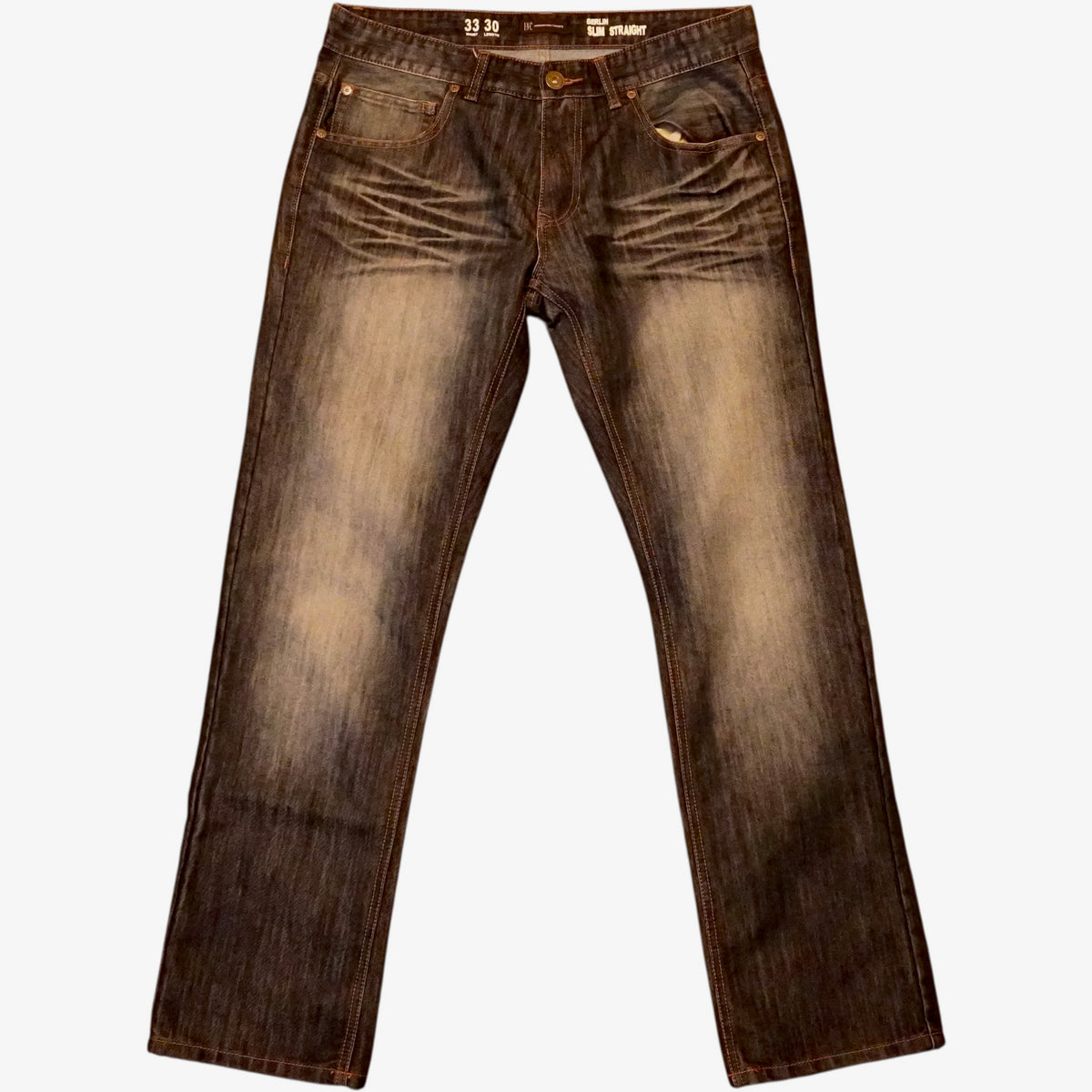 INC Slim Straight Jeans (33)