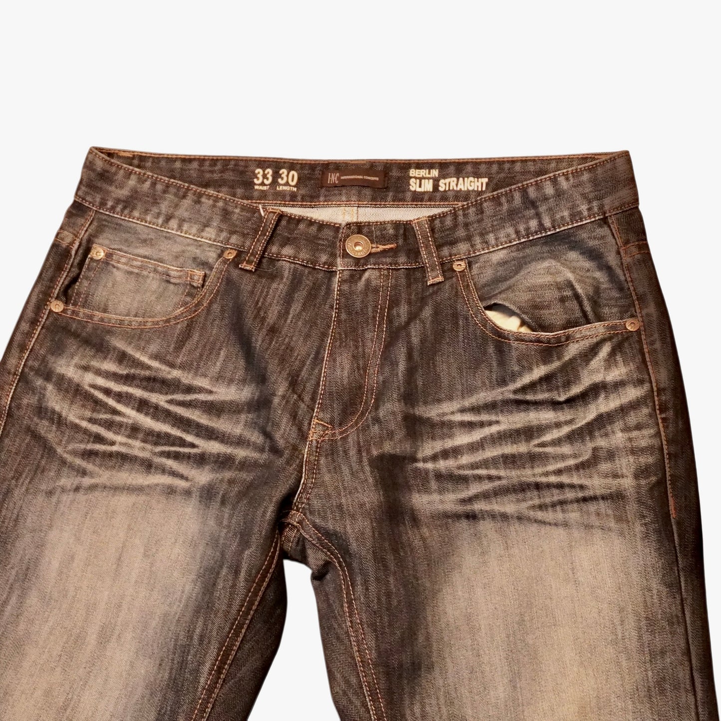 INC Slim Straight Jeans (33)
