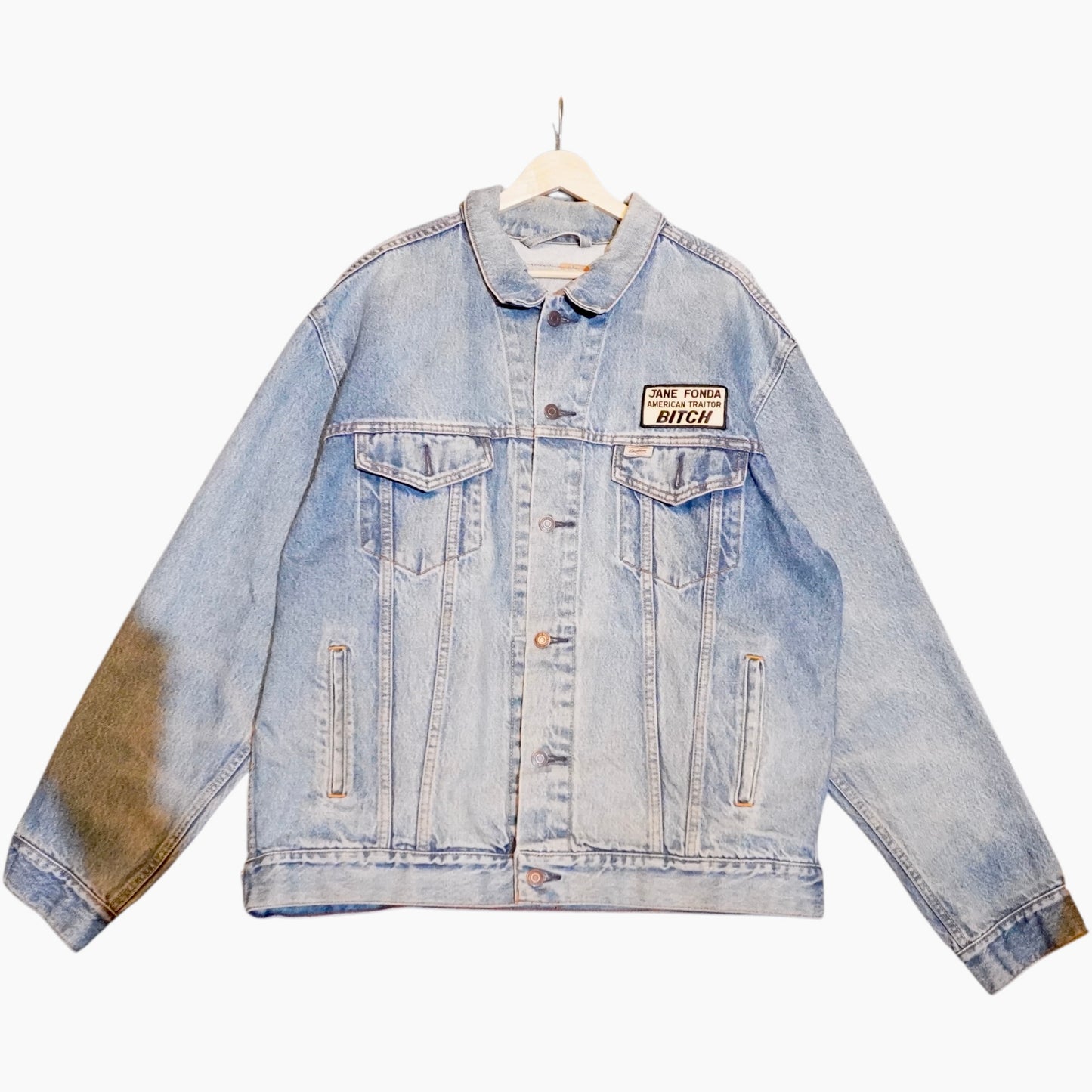 VTG Jane Fonda Denim Jacket (L)