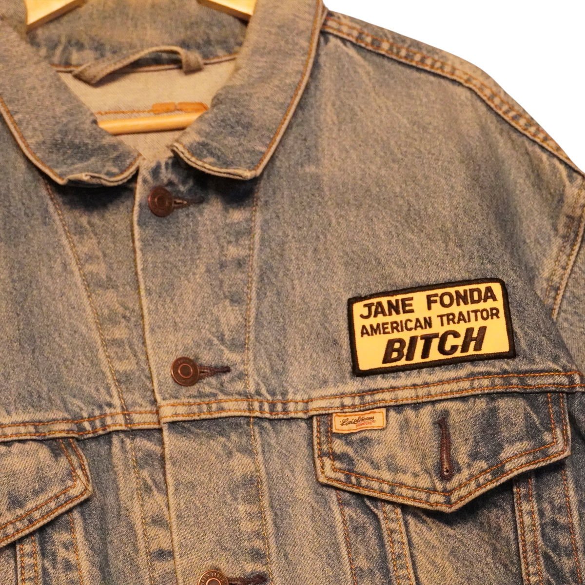 VTG Jane Fonda Denim Jacket (L)