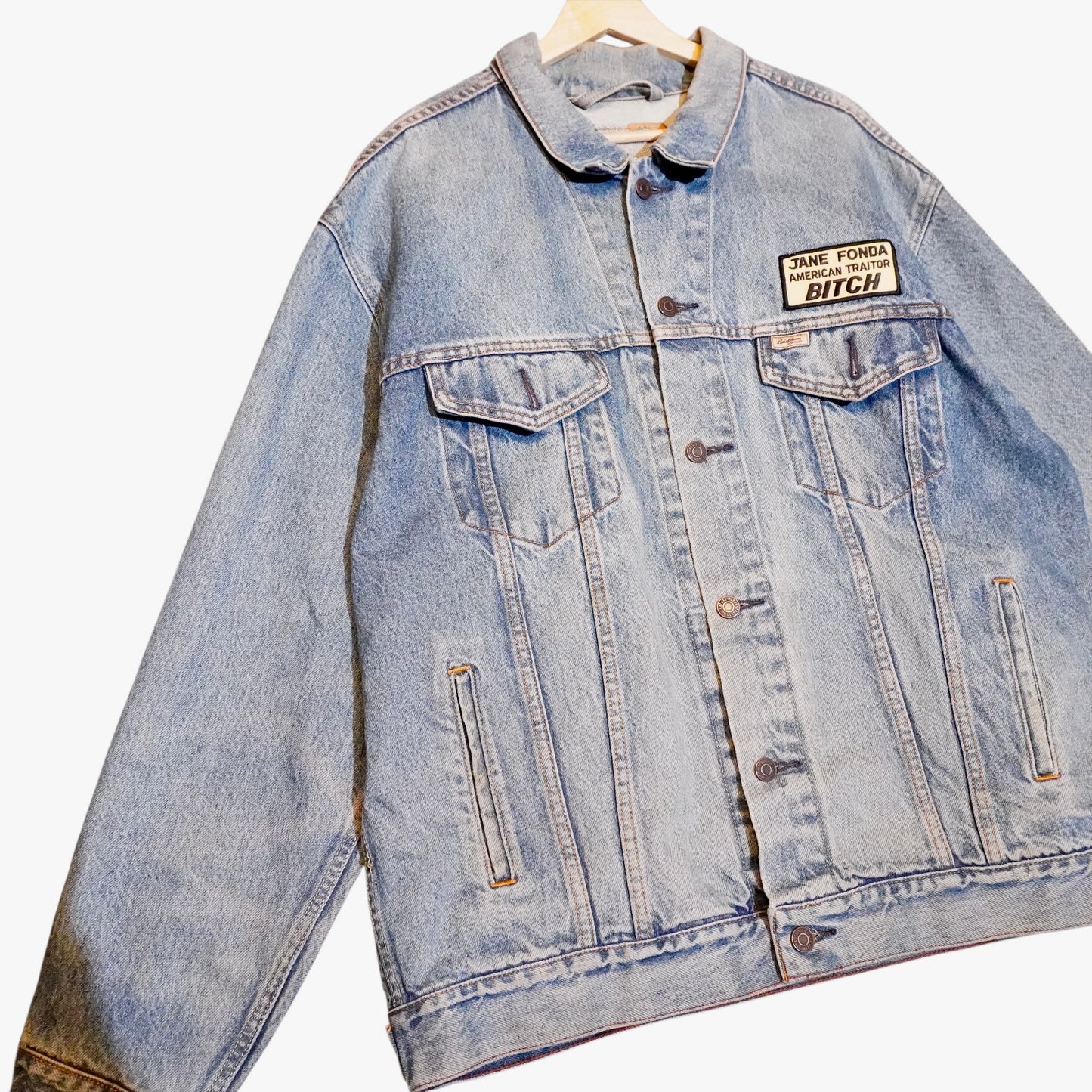 VTG Jane Fonda Denim Jacket (L)