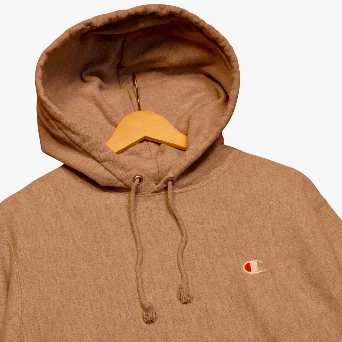 Reverse weave champion hoodie (S)