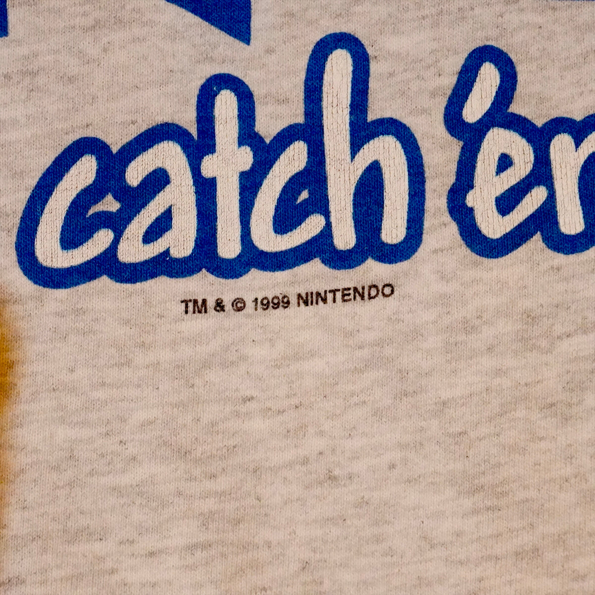 1999 Pokemon Tee (Kids L) (adult XS)