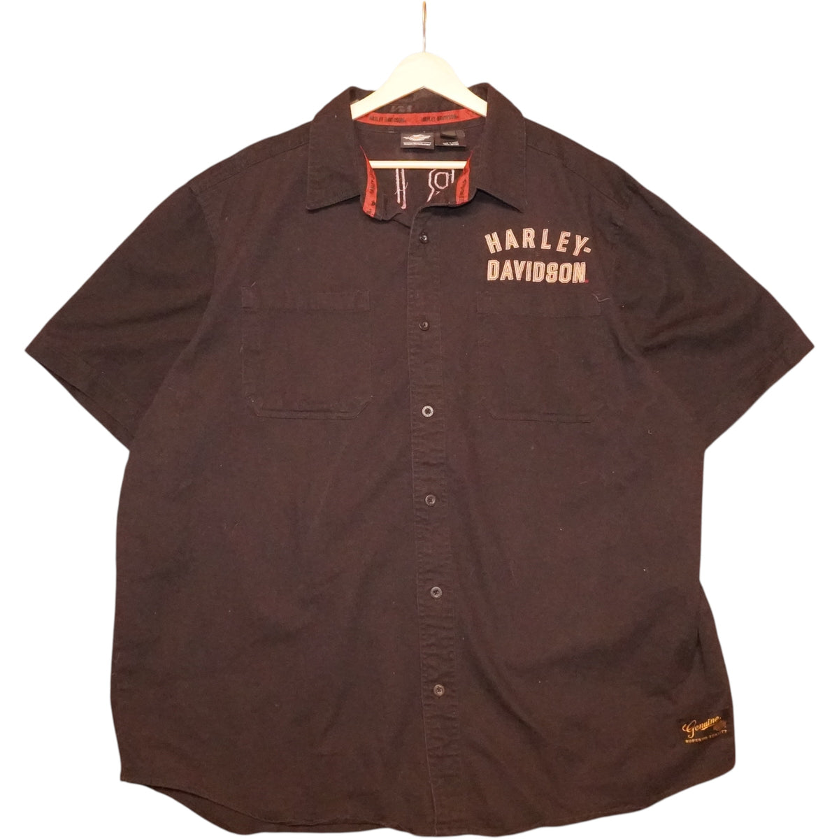 Harley Wings Button Up (2XL)
