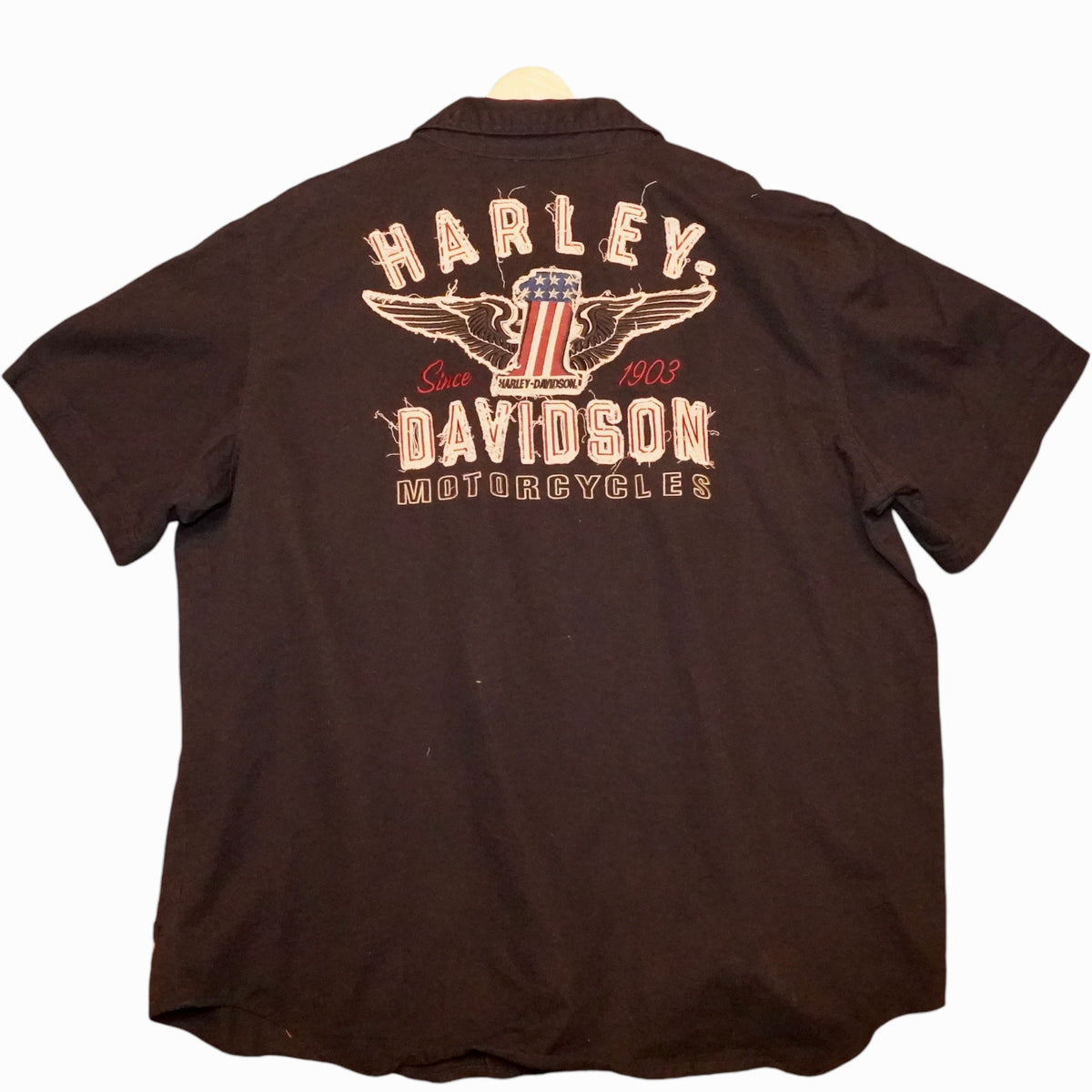 Harley Wings Button Up (2XL)
