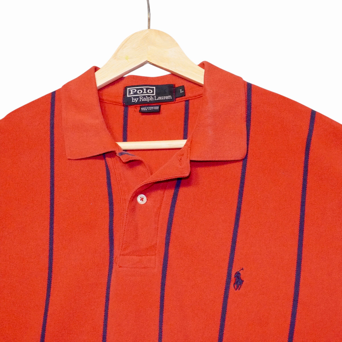 VTG POLO Navy on Red (L)