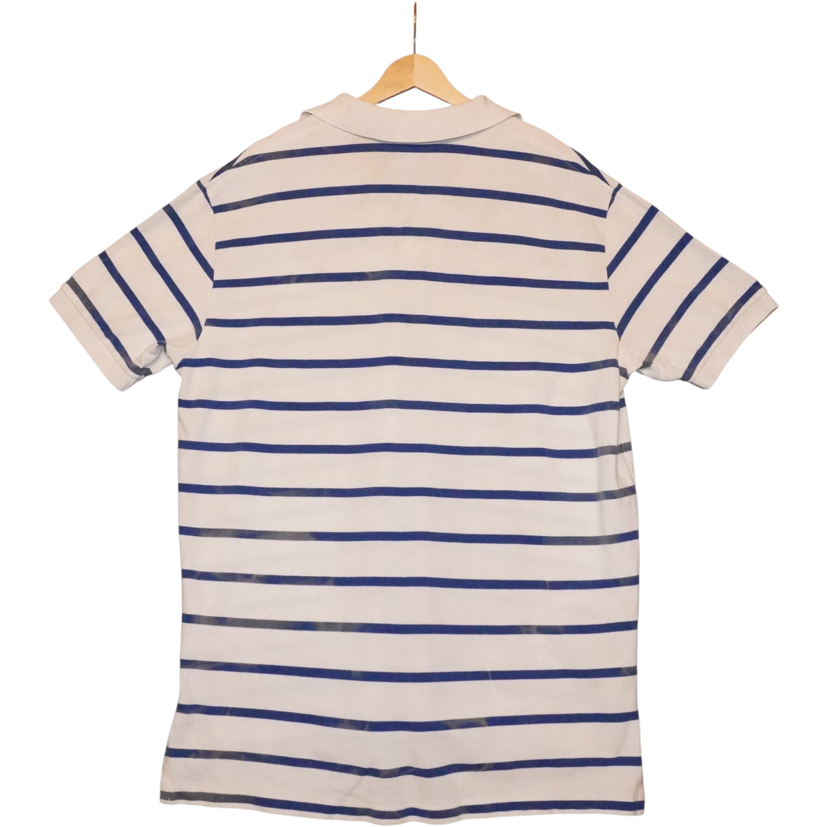 VTG POLO Orange on Stripes (L)