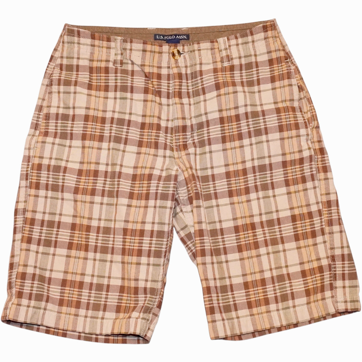 POLO Plaid Shorts (W28)