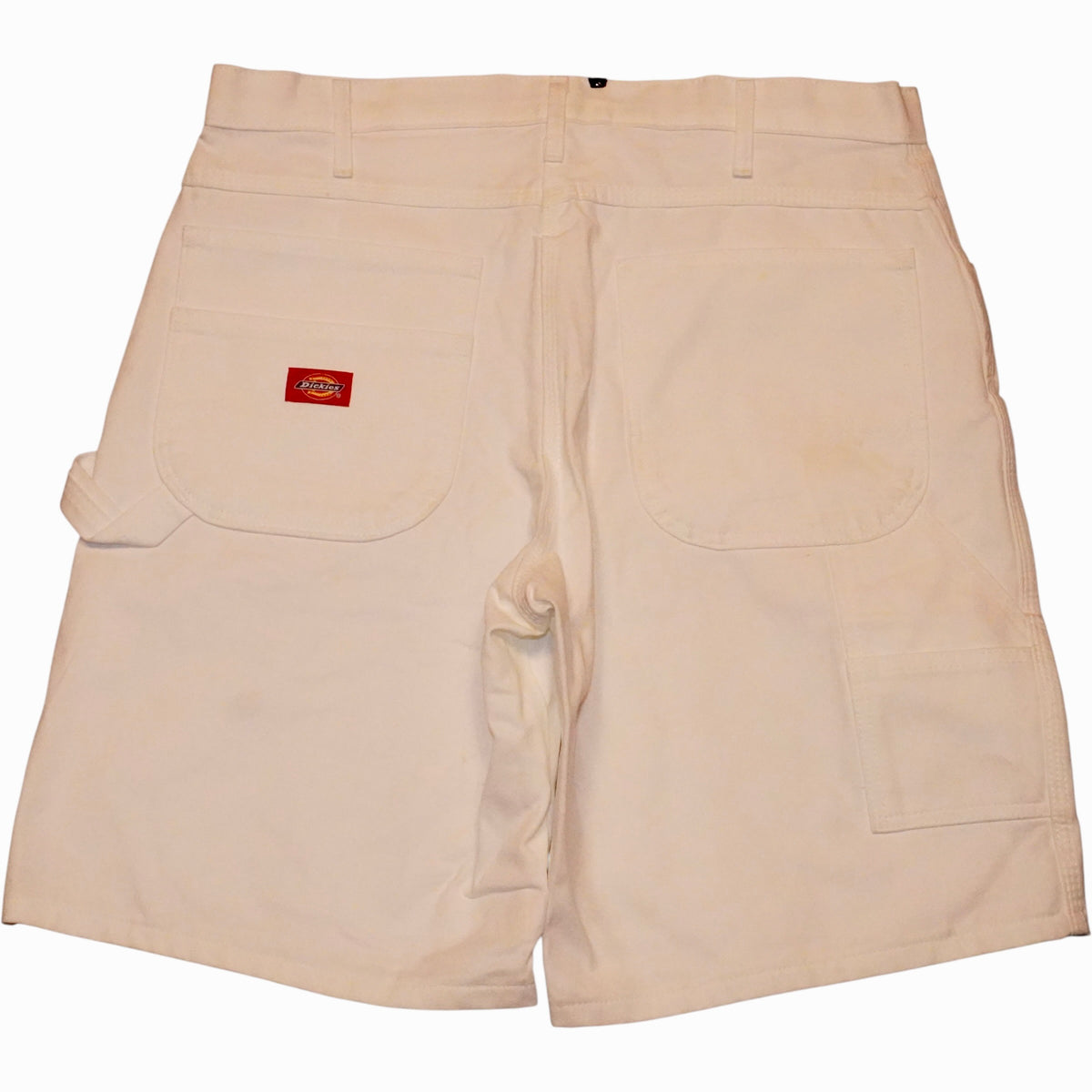 Dickies White Painters Shorts 34