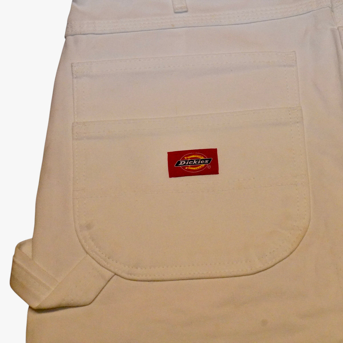 Dickies White Painters Shorts 34