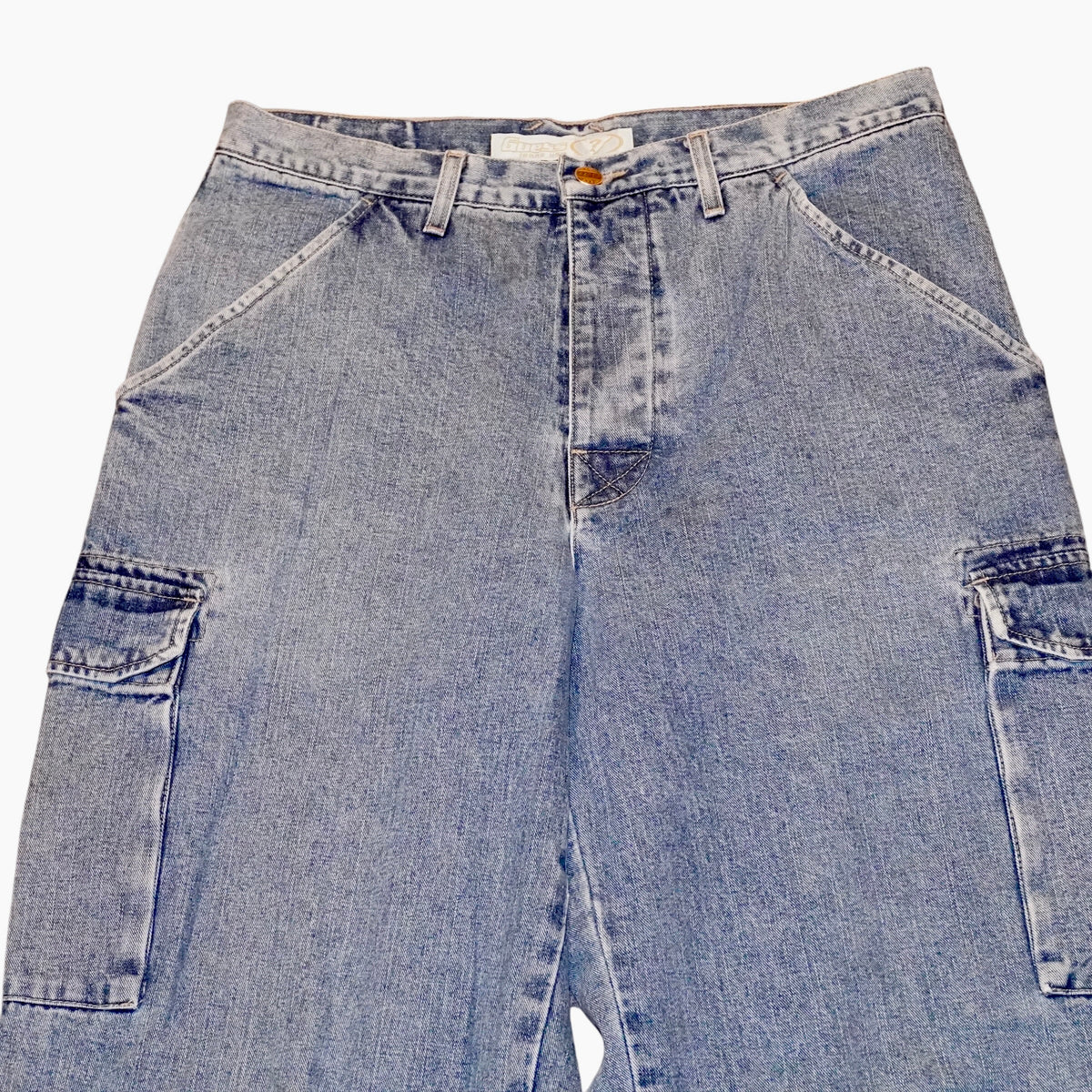 VTG Guess Denim Cargos 34x34