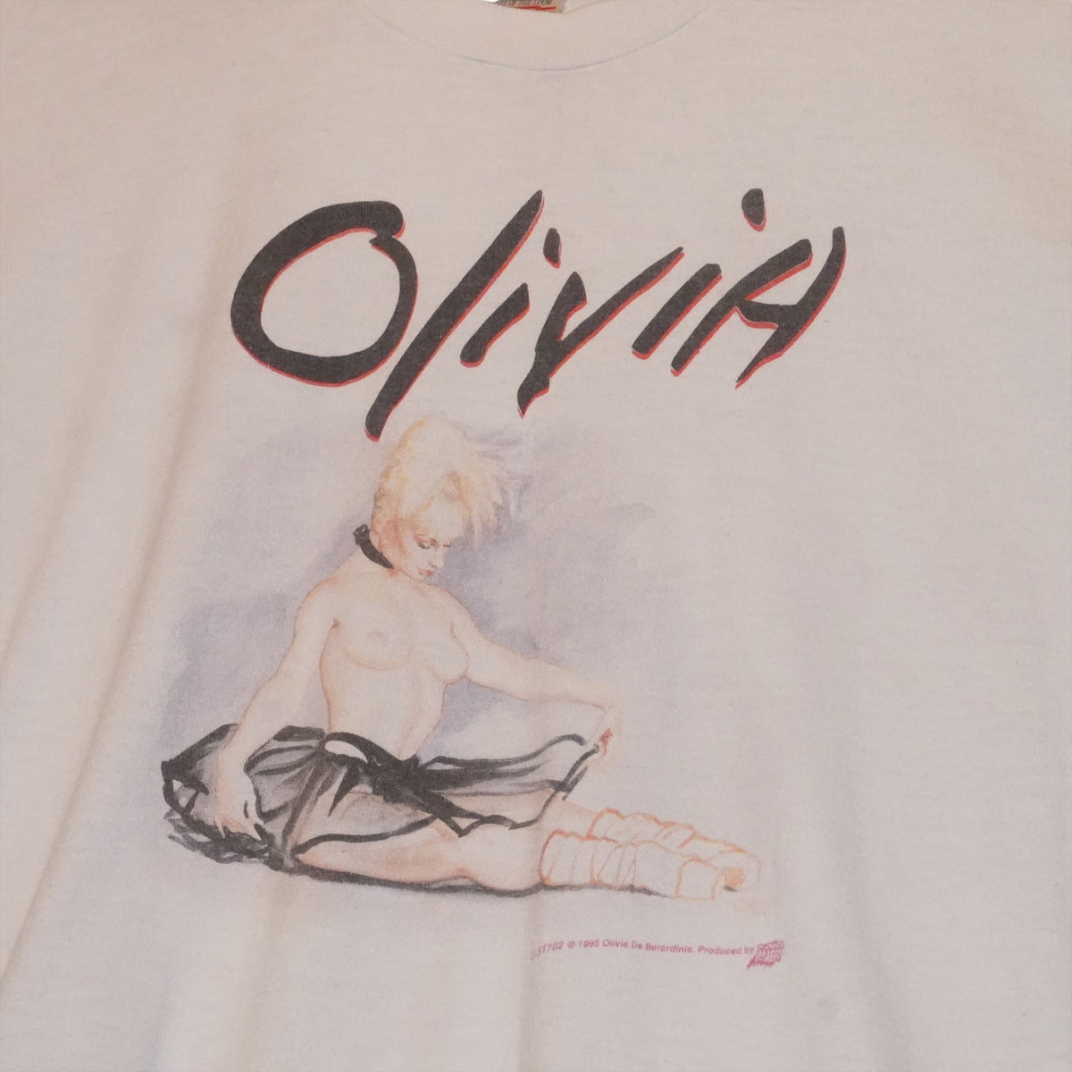 1995 Olivia De Berardinis Pinup Girl Tee (XL)