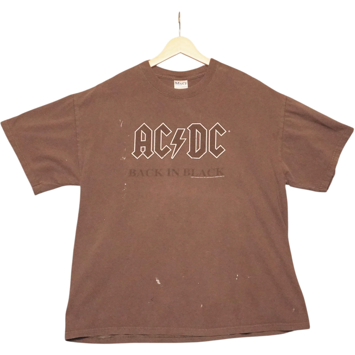 AC/DC Back In Black Tee (L)