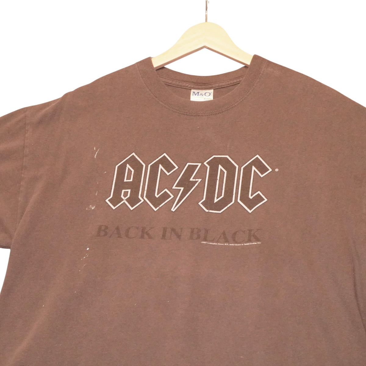 AC/DC Back In Black Tee (L)