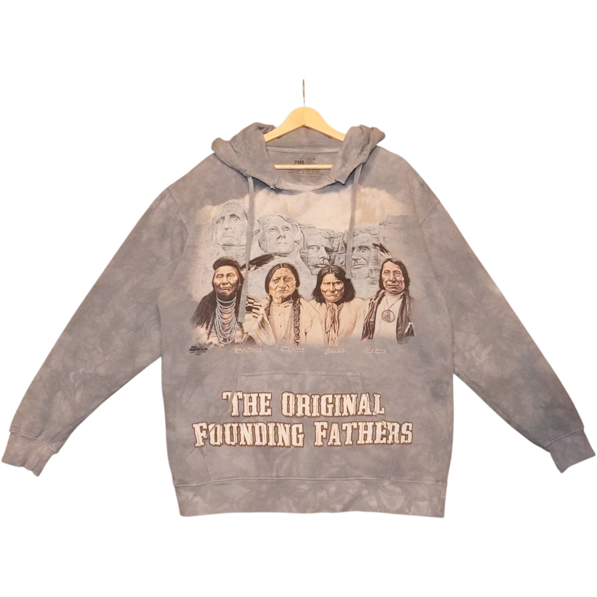 The Mountain Tie-Dye Hoodie (M)