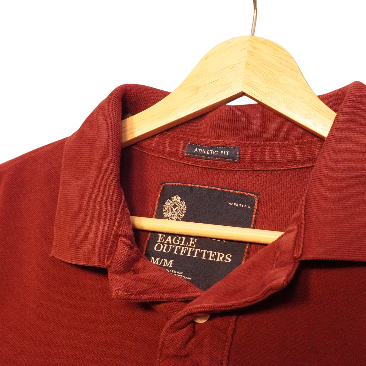 AE Maroon Polo (M)