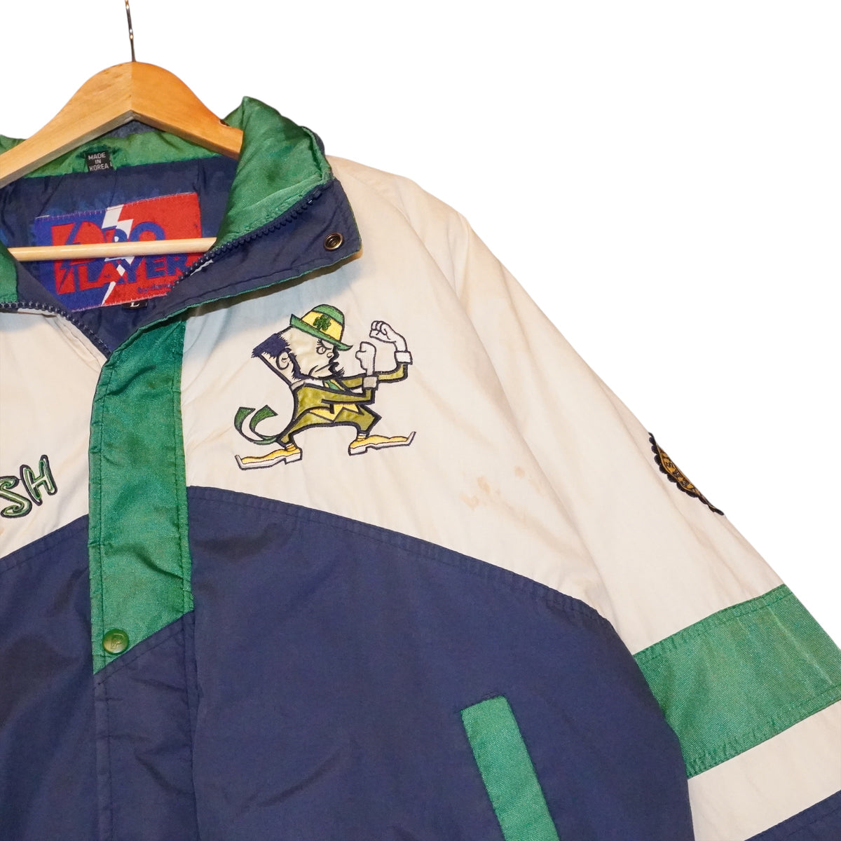 90's Pro Player Notre Dame Jacket (L)