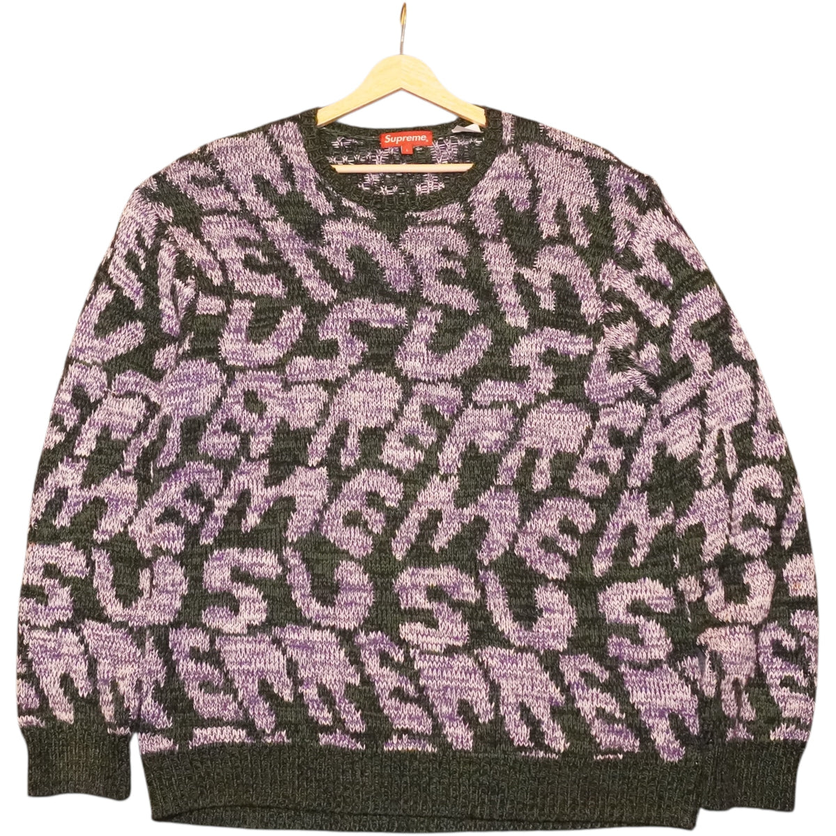 Supreme Patterned Sweater (L)