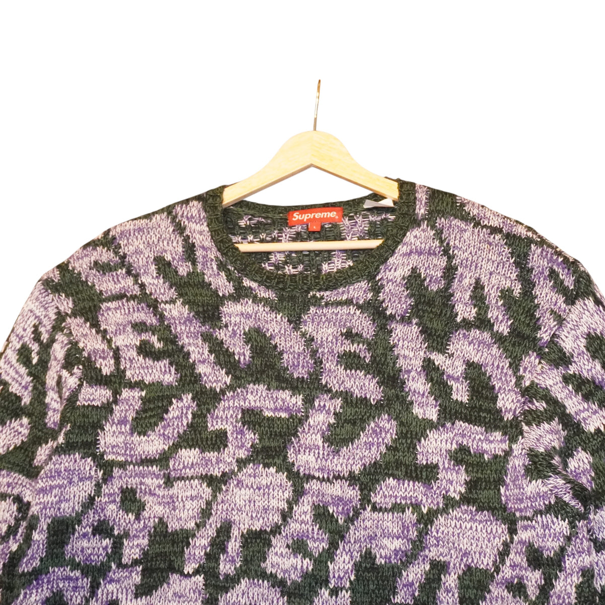Supreme Patterned Sweater (L)